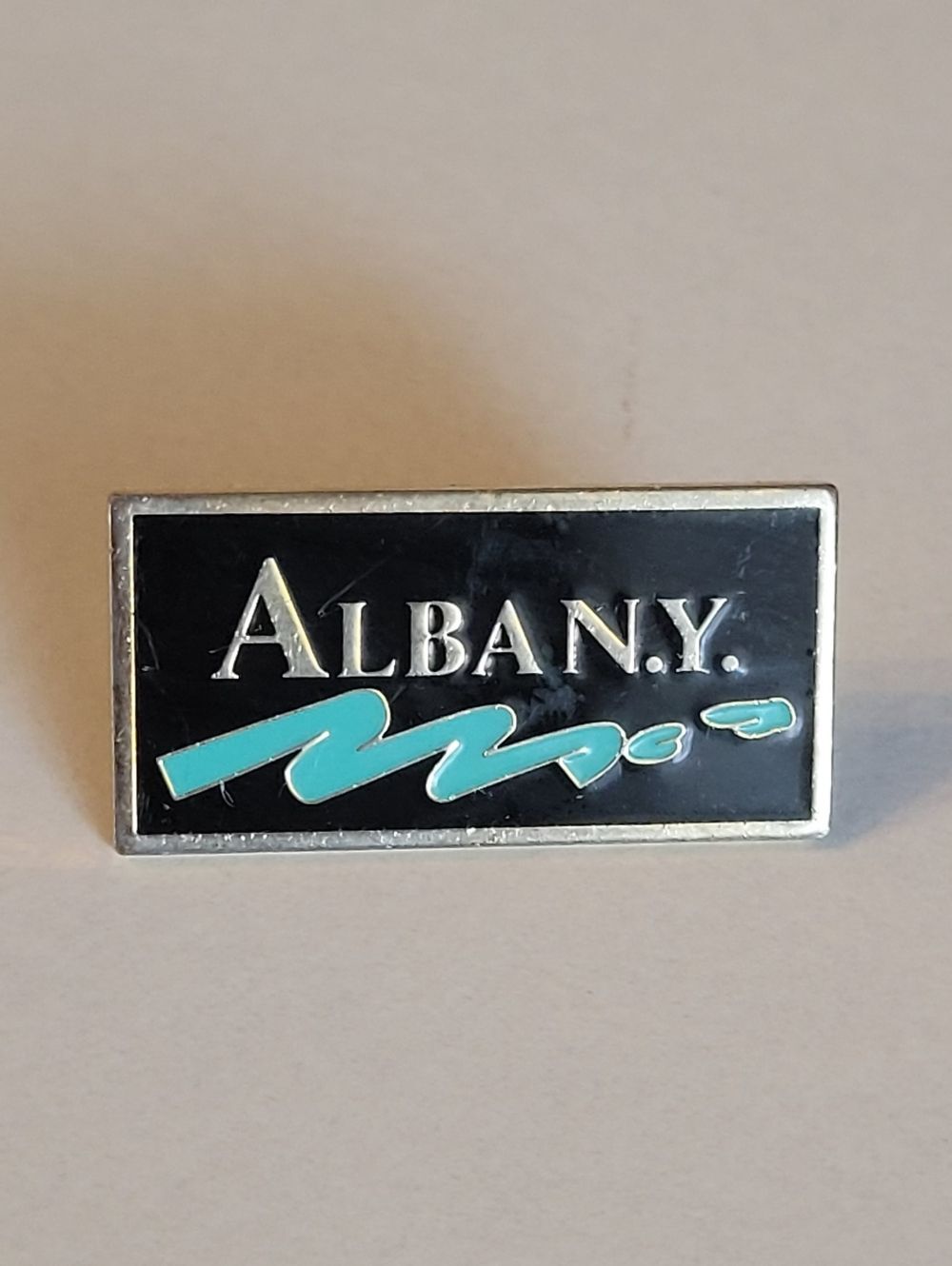 Albany New York souvenir lapel pin